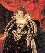 POURBUS, Frans the Younger Marie de Mdicis, Queen of France oil